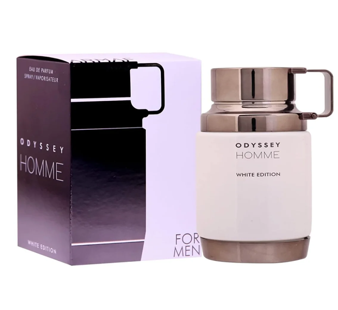 Perfume Masculino Odyssey Homme White Edition Eau de Parfum Importado Amadeirado Fresco 100ml 3.4 fl.oz