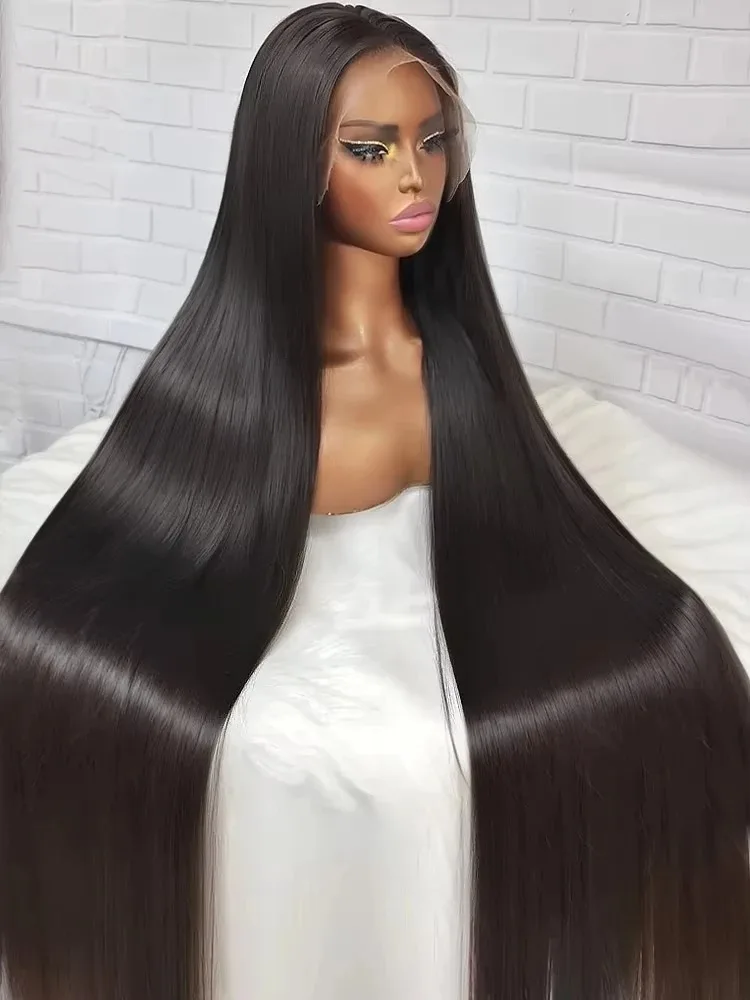 

30 40 Inch Human Hair Wigs HD Bone Straight 13x6 Lace Front Wigs 13x4 Transparent Lace Frontal Wig Brazilian Remy Hair For Woman