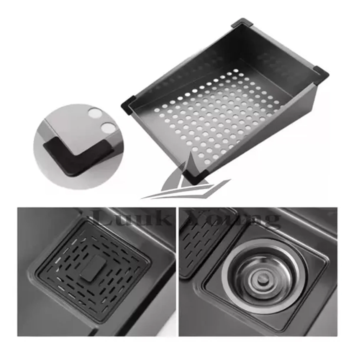 إن انوكس وفوهة تورنيرا من الفولاذ المقاوم للصدأ ، كوبية بيا الذواقة #6