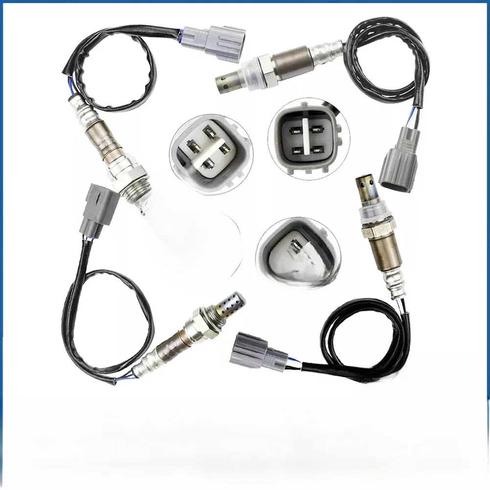 4X Czujnik tlenu O2 1 2 Bank 1 2 do Toyota Avalon 2005-2011 Camry Lexus ES350 2007-2011 3.5L V6 Upstream Downstream 4 Przewody — zdjęcie 2