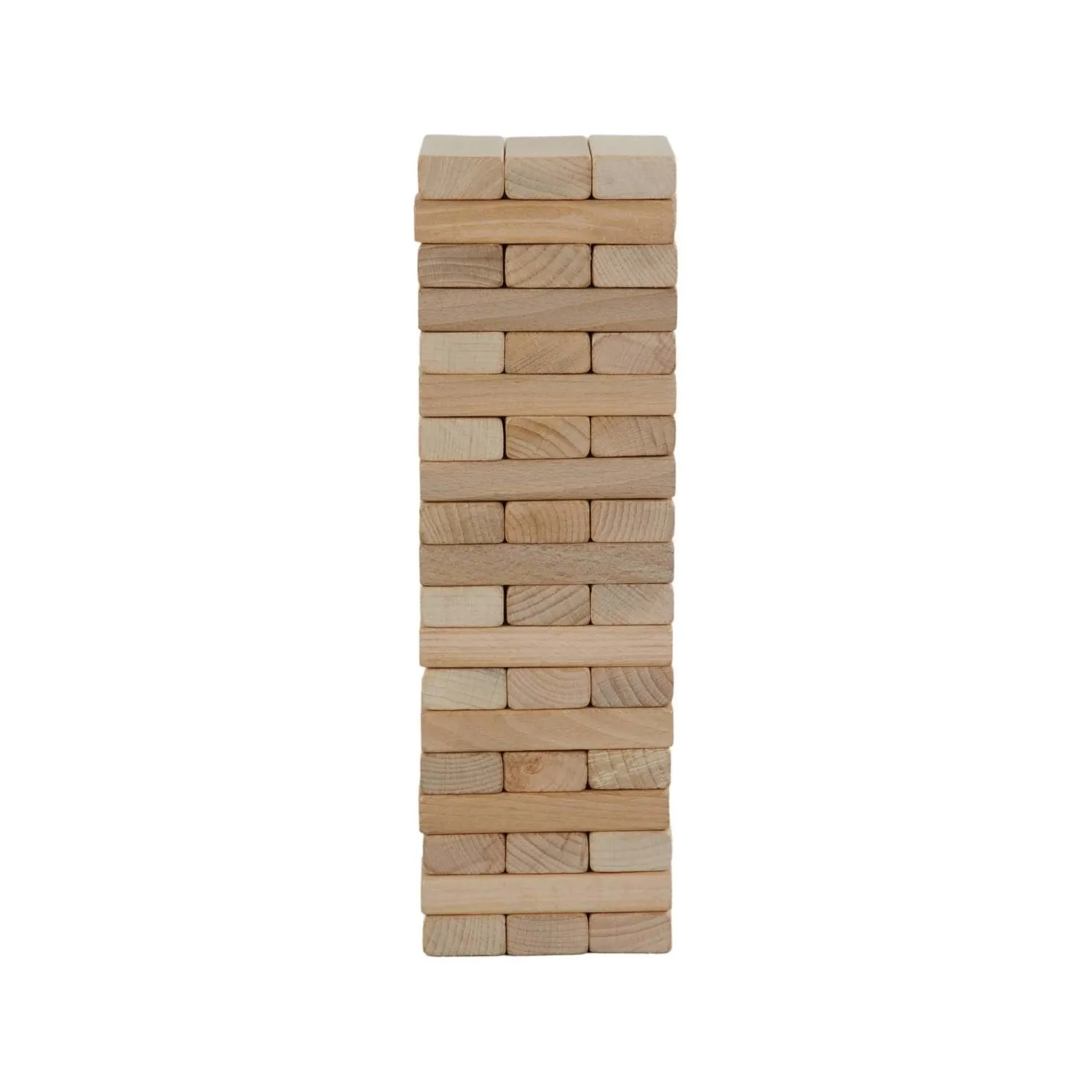 Wooden Jenga Balance Tactical Game Big Size 54 Pieces 1.5x3x9 cm