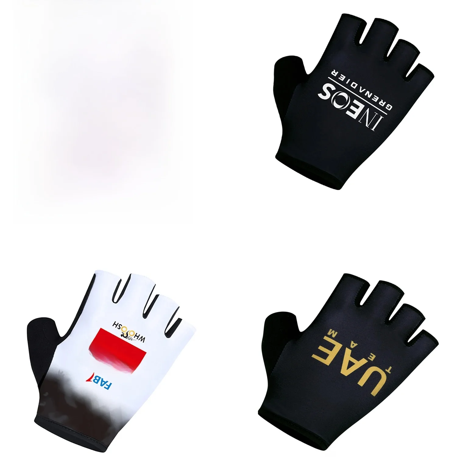 AliExpress EFAPEL UAE TEAM 2025 INEOS Cycling Gloves Half Finger Men Women Road Bike Gloves Running Fitness Gym Riding Bicycle Sport Gloves