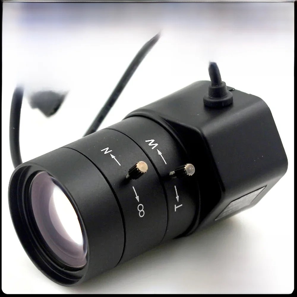 1.3MP 1/3 "6-60mm obiektyw F1.6 CS mocowanie DC Auto Iris Varifokal IR CCTV Industrial obiektyw do kamera noszona na ciele HD AHD Box — zdjęcie 2