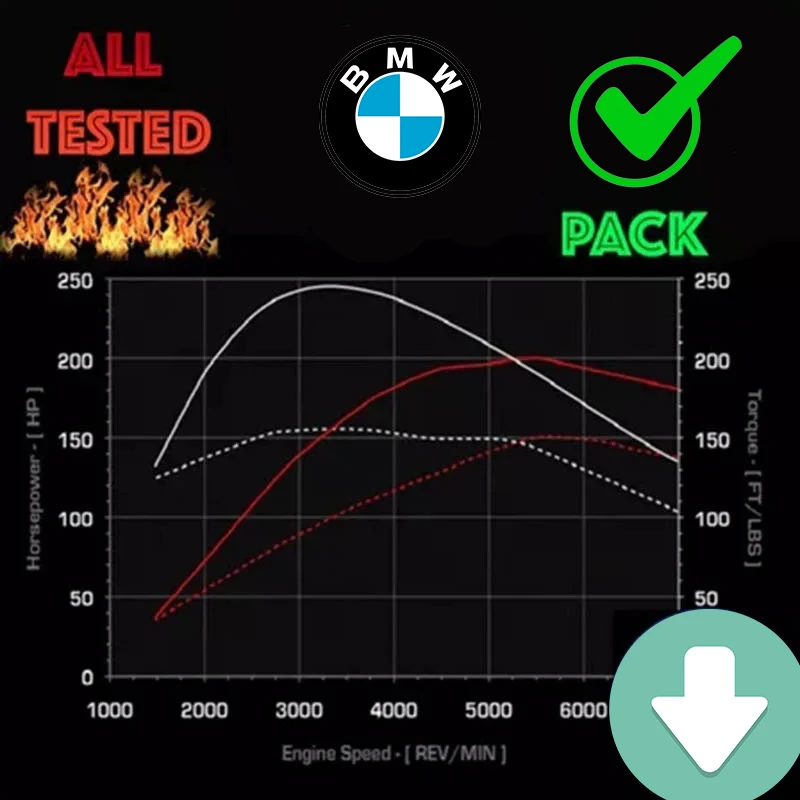 For BMW Ecu Files Remapping , Original , stage1  stage2  file Remap Tuning pack