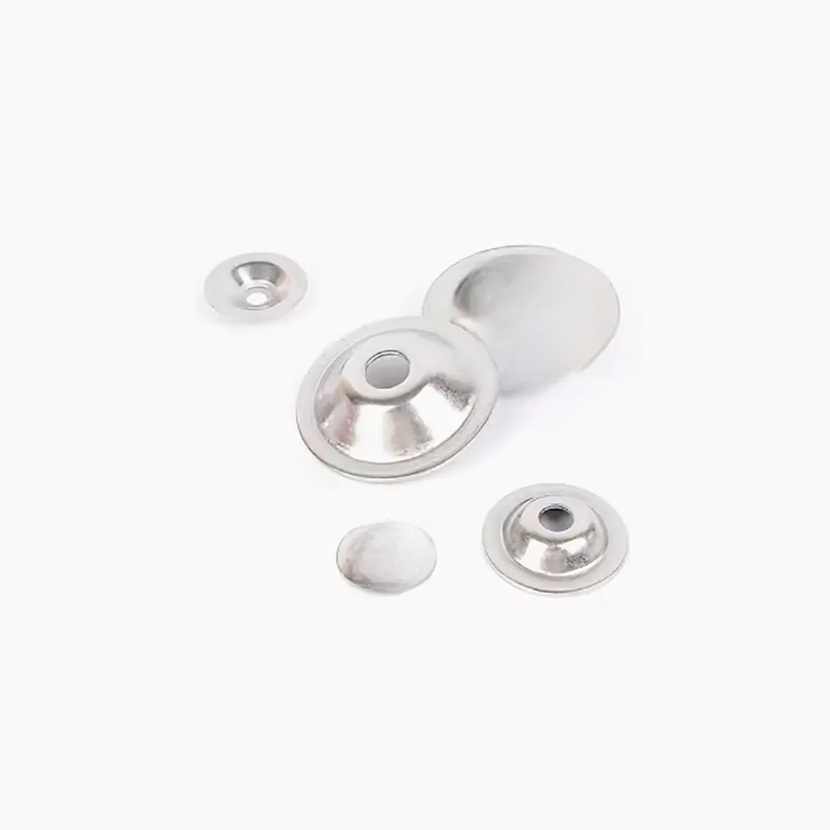 Joint de chapeau de paille en forme de bol en acier inoxydable 304, rondelle de pied en forme de corne d'oeil de poisson M3M4M5M6M8M10M12M14M16