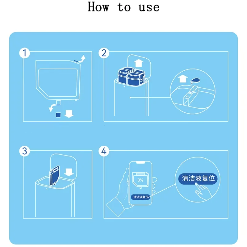 Floor Special Cleaning Fluid For Xiaomi Dreame L10s Ultra S10 S10 PRO S10 Plus Vacuum Cleaner Accessories 300ml Cleaning Fluid image 4