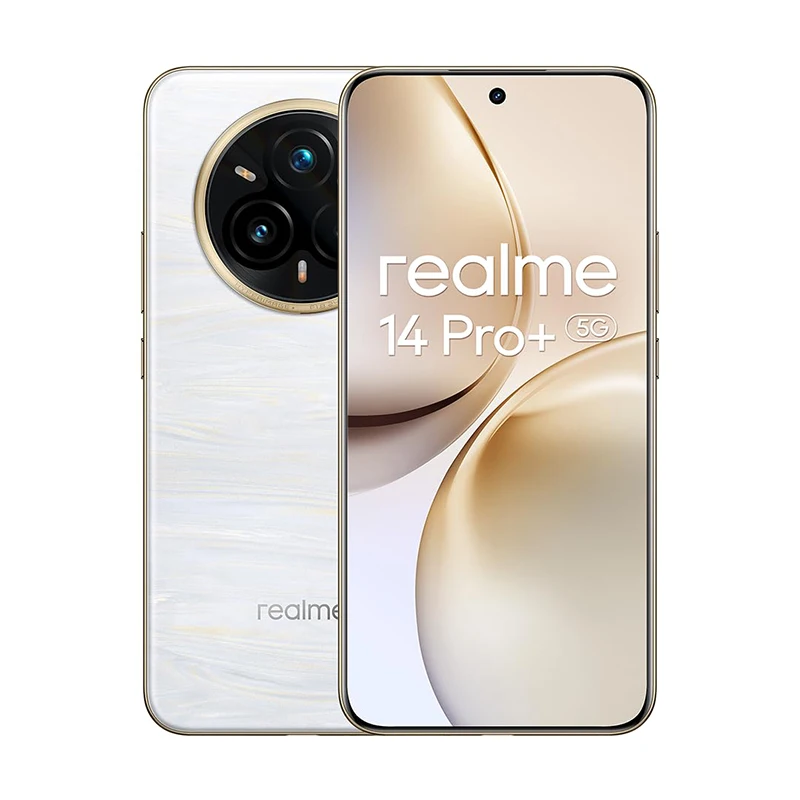 Wereldversie Realme 14 Pro+ Plus 5G 8GB/256GB Snapdragon 7S Gen 3 50Mp OIS-camera 6000mAh batterij IP69 waterbestendig NFC