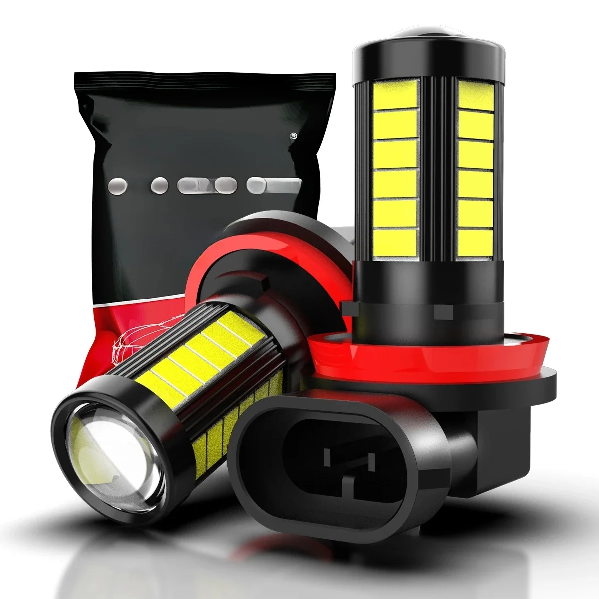 Phares antibrouillard LED Canbus pour Renault, ampoule de voiture, 12V, 55W, H11, H8, H16, H9, Megane 3, 2, 4, Scenic, Clio, Duster, Master, Captur, Fluence, 2x