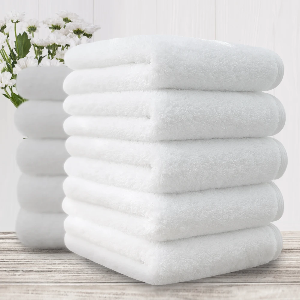 [Cotton Cloud] Tom 170g 100% Cotton, 40 Number Hotel Towels, Modern White 5 sheets/10 sheets, Bath Towels, 40*80cm Cotton Cloud