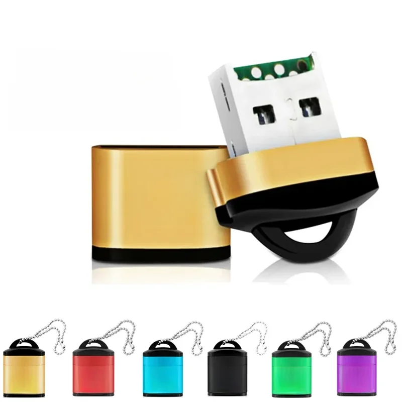 Mini USB Micro SD/TF czytnik kart pamięci USB 2.0 szybki Adapter do komputera stacjonarnego Laptop akcesoria do notebooków cartridg — zdjęcie 2