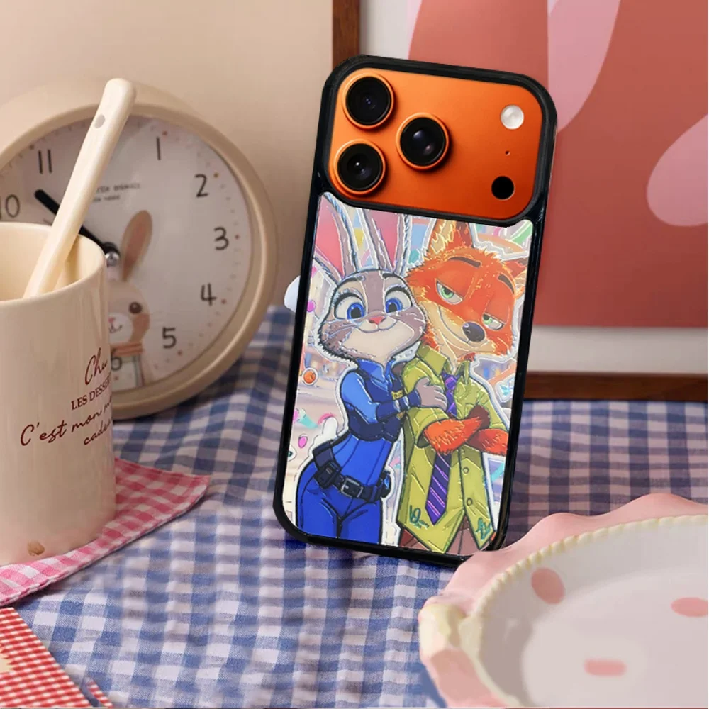 

Zootopia oil paint animal magnetic phone case,suitable for iPhone14/15/16/17ProMax, Fundans 17Pro new shockproof protective case