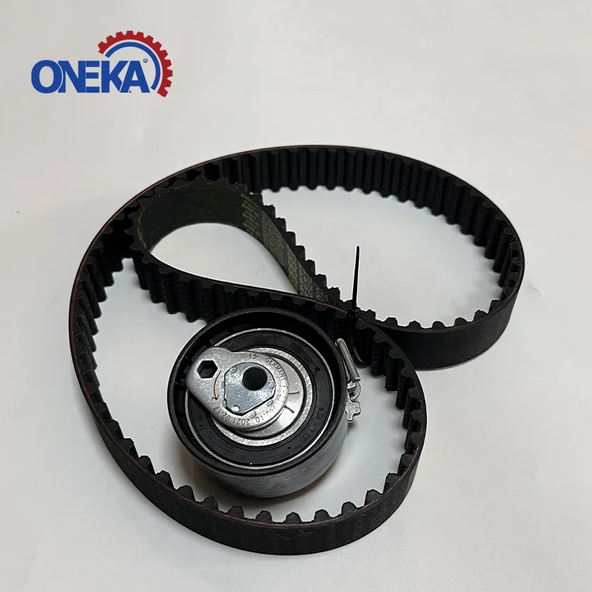 ONEKA Engine Parts Timing Belt Kit for Dacia Logan Sandero Petrol 1L 1.2L Renault Clio Twingo 1.2L 7701476745 Tensioner Pulley