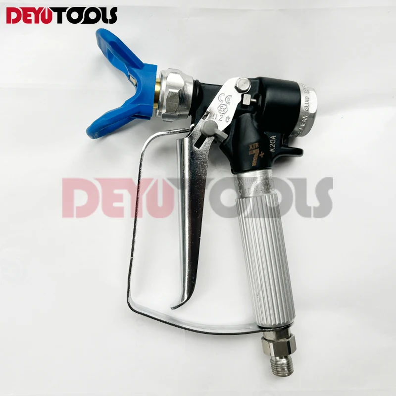 Suitable For 500 Bar Spraying Operations 4-Finger Trigger, No Tip Protective Coating GRACO XTR7 Airless high-pressure spray gun