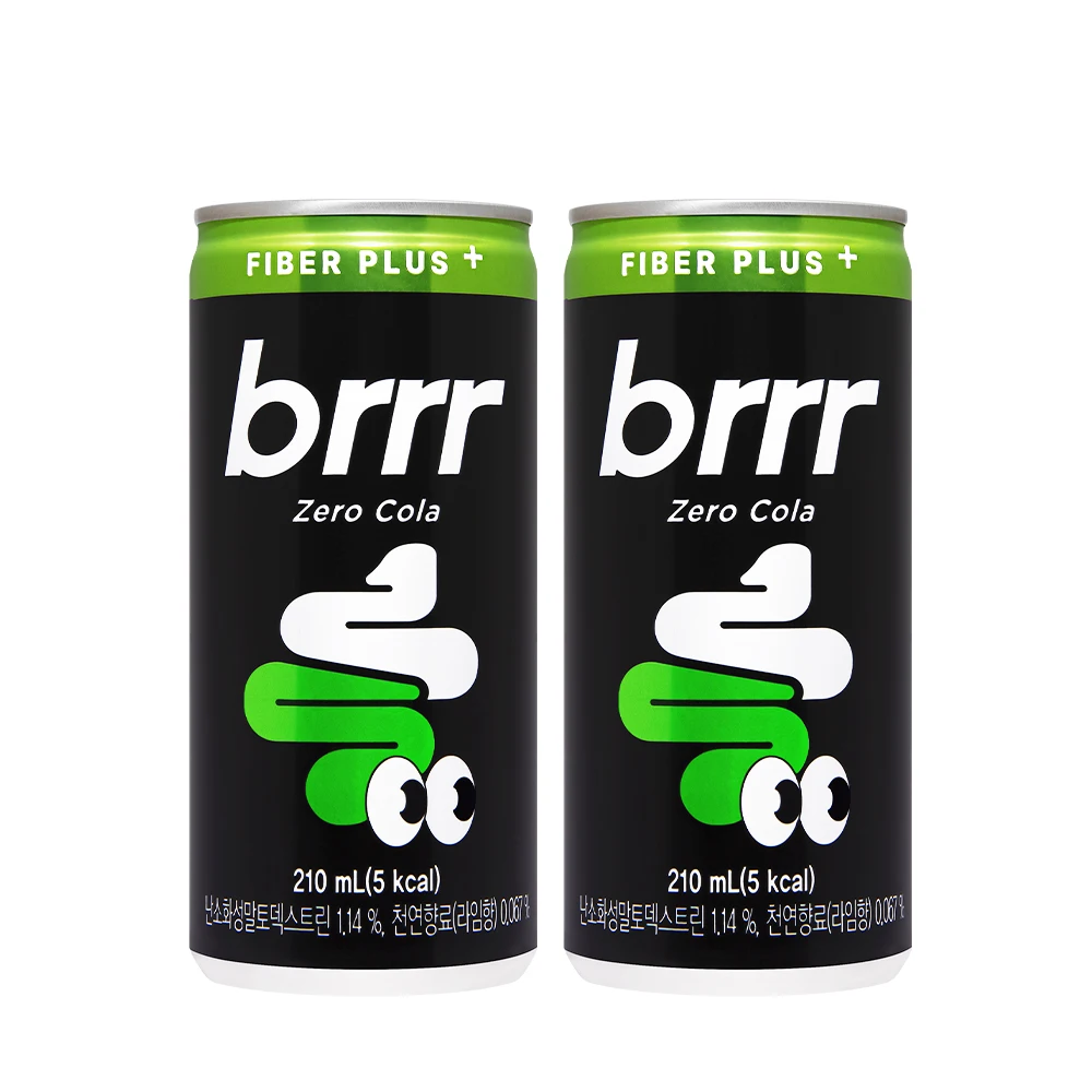 [ILHWA] brrr zero cola fiber lime 210ml * 30cans
