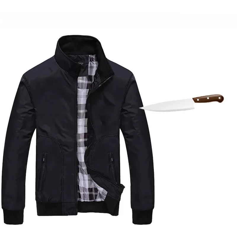 Men Safety Jacket Anti-Stab Stab-Resistant Police Fbi Outdoor Protective Clothing Military Tactics Plus Size Aleco Anticorte Coa