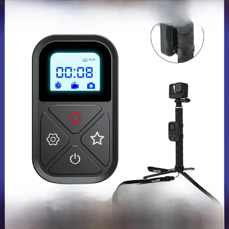 Telesin t10 Bluetooth-Fernbedienung für Gopro Hero 12 11 10 9 80m Kamera drahtlose