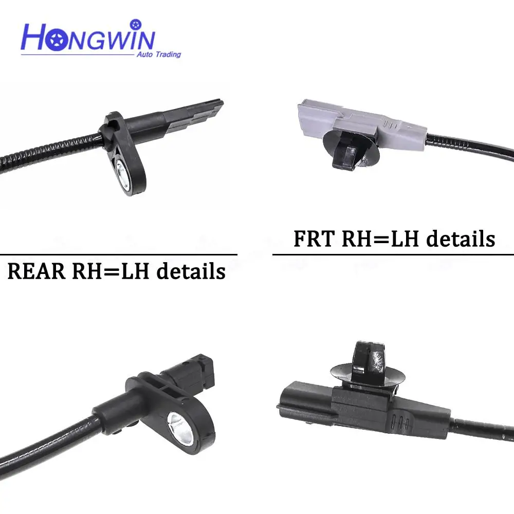 アサイー ABS Wheel Speed Sensor Rear Front Fits Nissan Kicks 1.6i HR16DE 18