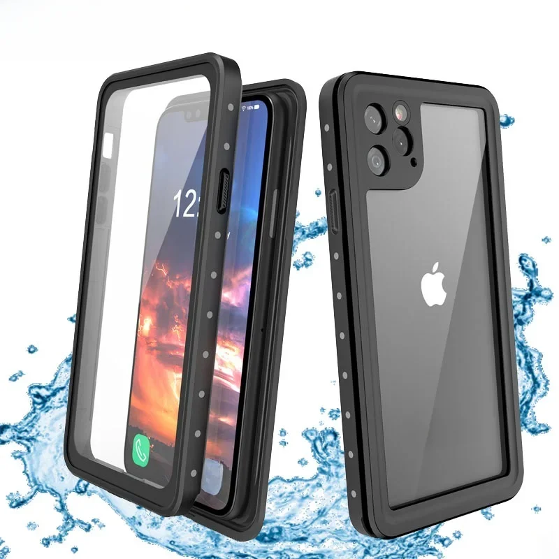 Redpepper IP68 Wodoodporne etui na iphone 15 14 13 12 11 pro Max XR XS MAX 7 Plus Podwodne 3m Wodoodporne, wstrząsoodporne etui twarde — zdjęcie produktu 7