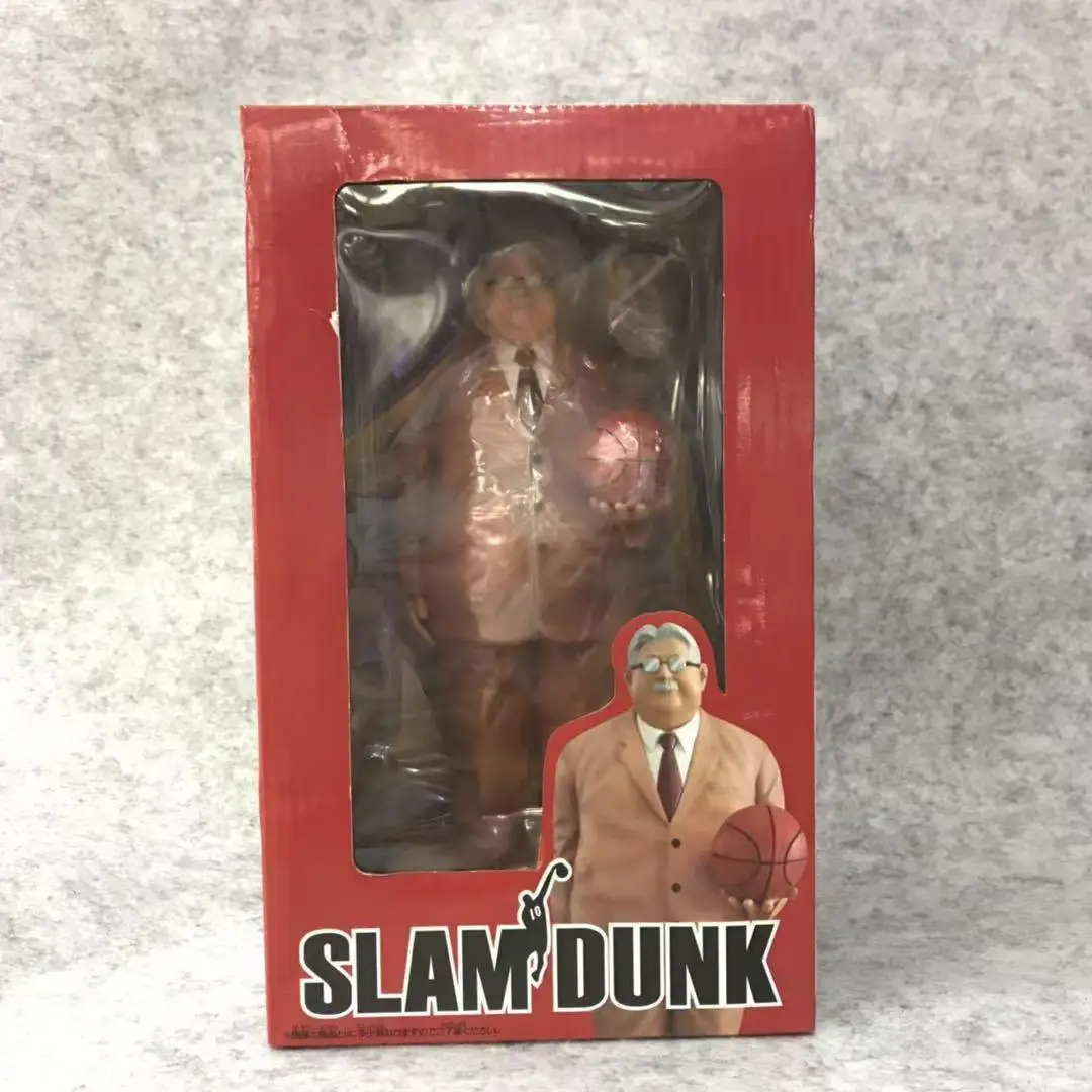 22cm Slam Dunk Mitsuyoshi Anzai Figurka Anime Slam Dunk Shohoku Figurka akcji Pvc Gk Model Kolekcja Zabawki Prezent Dla Dzieci