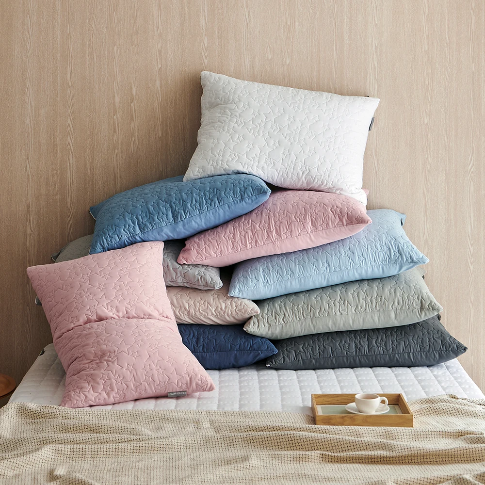 Desinew decinho★1 + 1★10Color Pleasant Four Seasons Essences Antibacterial Nubbeam pillow cover 40x60,50x70cm 10color