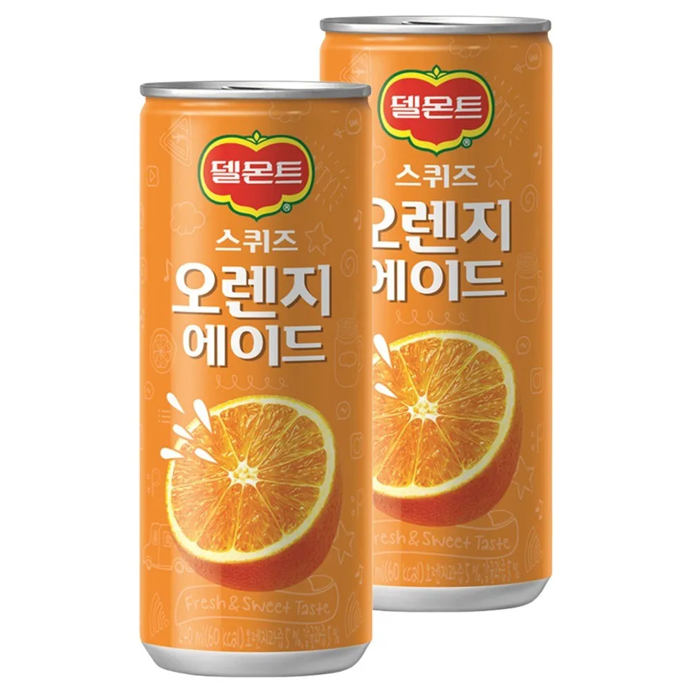 Lotte Squeeze Orange 240ml x 30 Can