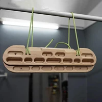 Diapasón de escalada, tabla colgante de escalada, entrenamiento de escalada en roca, fortalecedor de mano, muñeca y antebrazo para atletas en interiores y exteriores