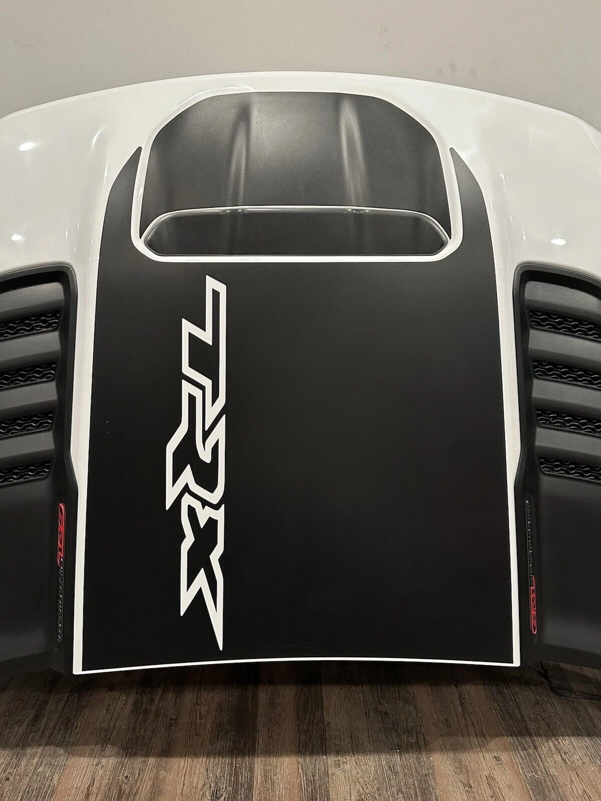 Vinyl Wrap Car Sticker for RAM 1500 TRX Hood Panel Dodge Ram TRX Hood Vinyl Decal Sticker 2021 2022 2023 Blackout Vinyl Stickers view 3