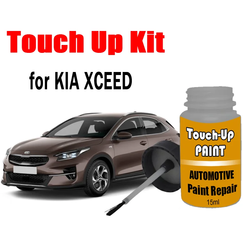 

Автомобильный набор для ретуши (с кистью) для KIA XCEED, средство для удаления царапин, аксессуары для ухода за автомобильной краской