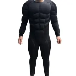 Superhero Bat Cosplay DOJ/BvS Suit High Quality Muscle Suit and Jumpsuit