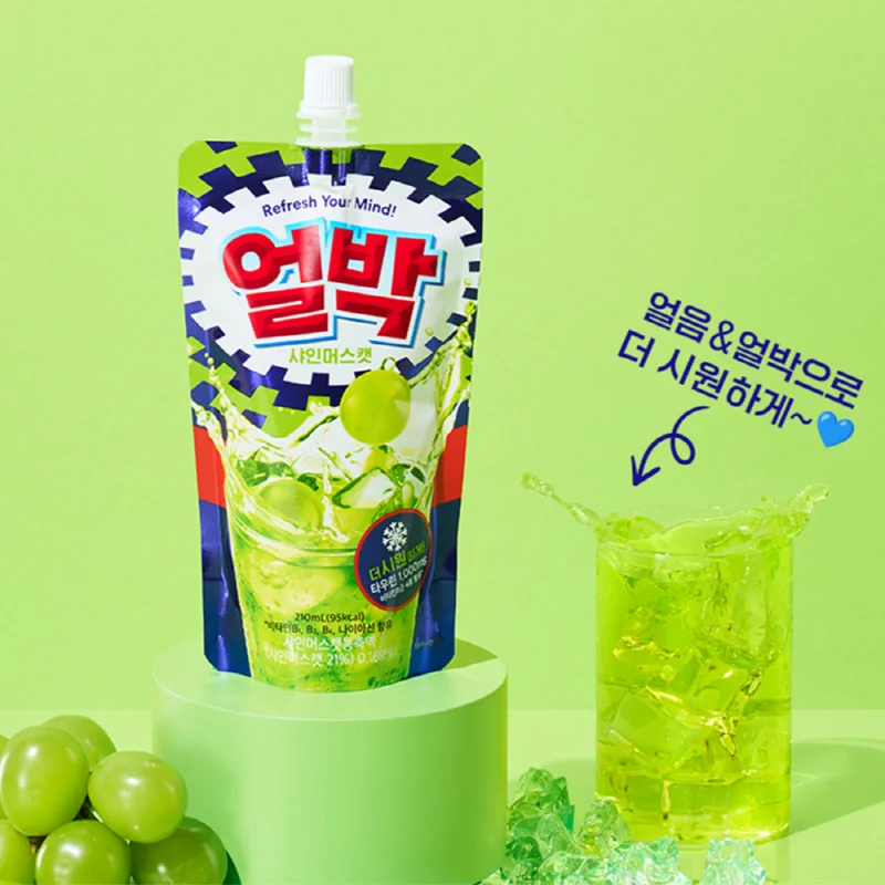 [얼박] 얼려먹는 박카스 비타민 음료 210ml 오리지널 10개 복숭아10개입 샤인머스켓 10개입 (총 30개입)