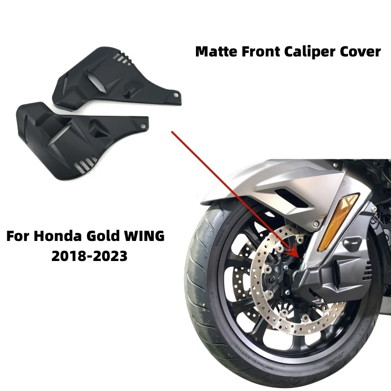 

For Honda Goldwing GL1800 F6B Motorcycle Front Caliper Cover Guard Protective Side Trim Case Airflow Gold Wing GL1800B 2018-2023