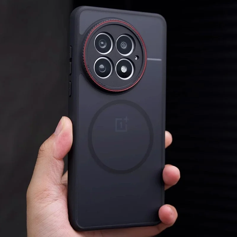 Etui na OnePlus 13 13R ACE5 Pro Luksusowe Matowe Magnetyczne Etui z Magnesem na Tył do OnePlus 13 z Obsługą Bezprzewodowego Ładowania, Ochronna Obudowa — zdjęcie produktu 7
