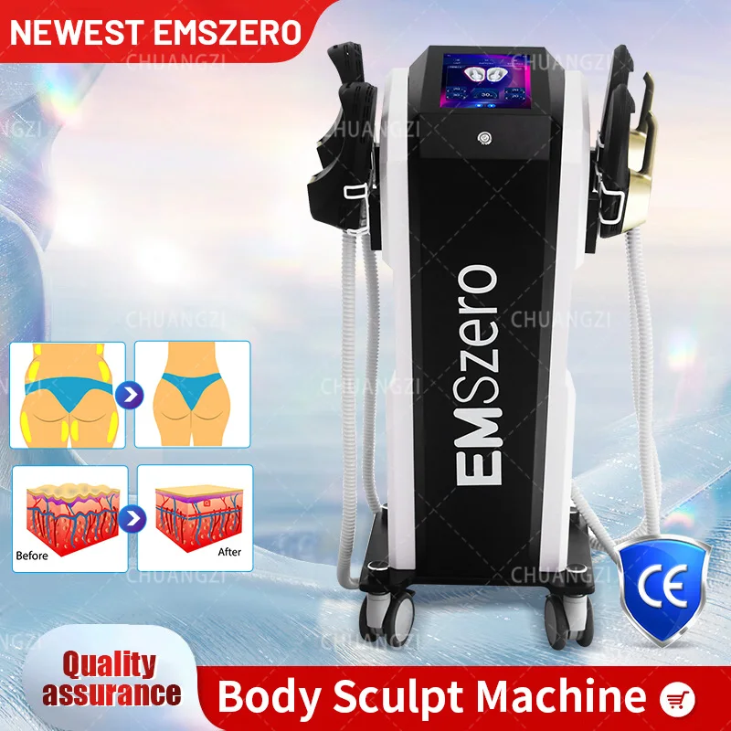 The latest  200Hz RF EMSZERO Fat Removal Body Shaping Machine Muscle Stimulation EMSzero Pro Body Shaping Machine