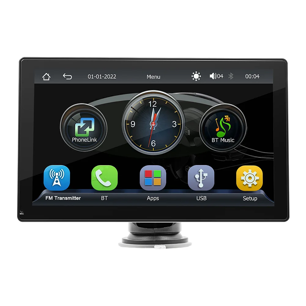 

Universal 9inch IPS Touch Screen Wireless Carplay Android Auto Airplay Car Radio Multimedia Video Player with AUX USB BT 5.0