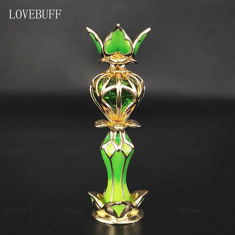 LOVEBUFF Genshin Impact Dendro Gnosis Figurine Collectible Desk Decor Cosplay Prop