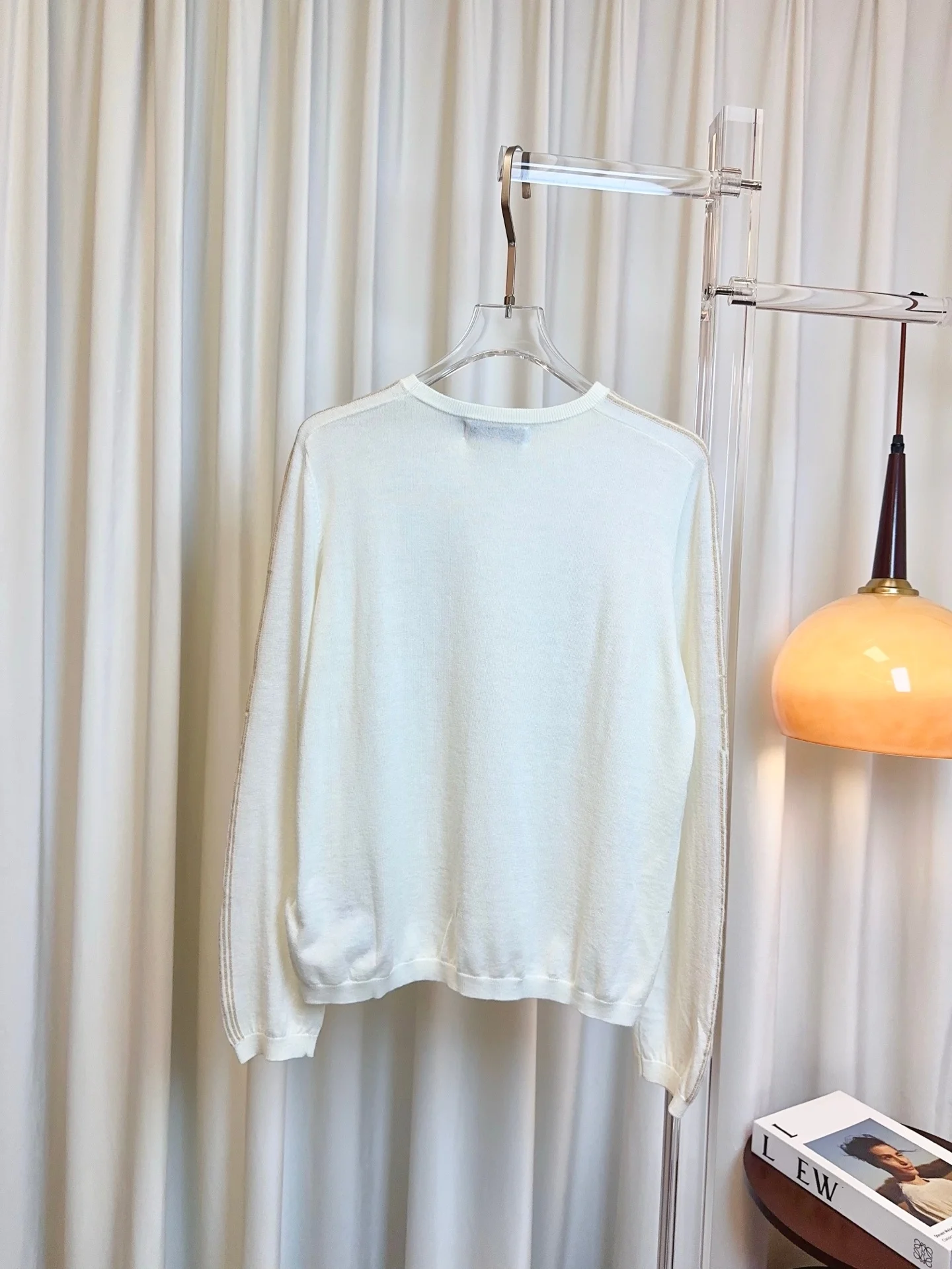 

2025 Autumn and Winter new Knitted Sweater Round Neck Fashionable Simple High-end Top 31