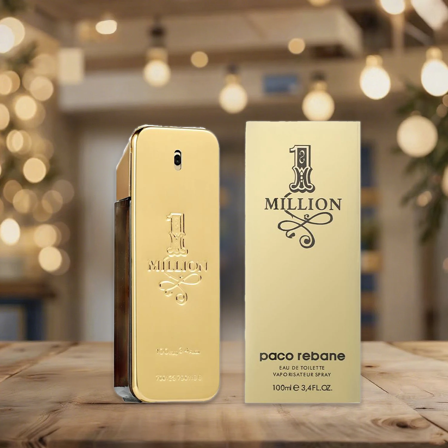 عطر المليونير الذهبي بخلاصة الطوب الذهبي، عطر خشبي غني وذكر يدوم طويلاً للرجال، 100 مل