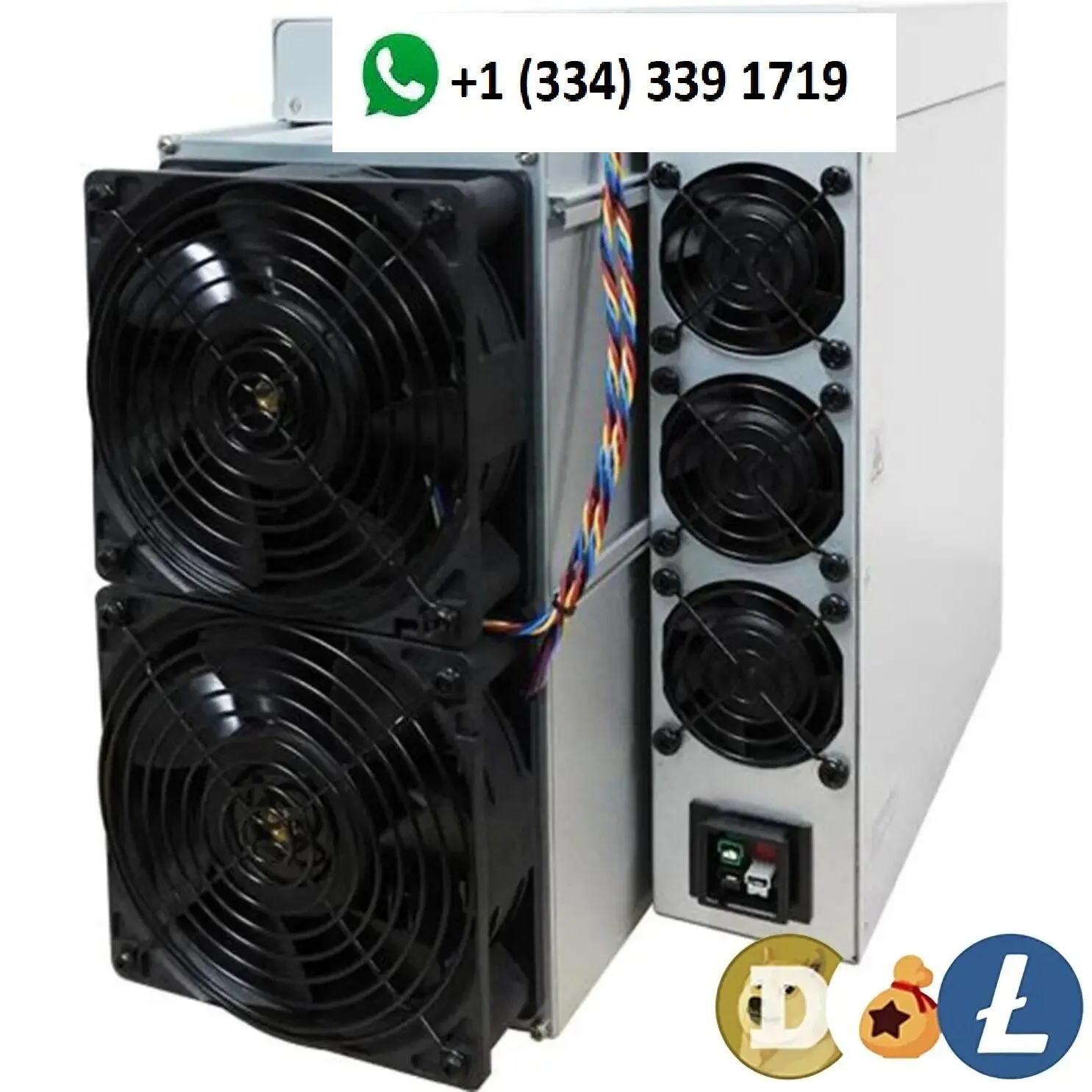 П. ГОТОВ К ОТПРАВКЕ КУПИТЬ 2 ПОЛУЧИ 1 БЕСПЛАТНО Bitmain Antminer L9 16GH 3360W Scrypt ASIC Miner Crypto Mining Machine Включает источник питания