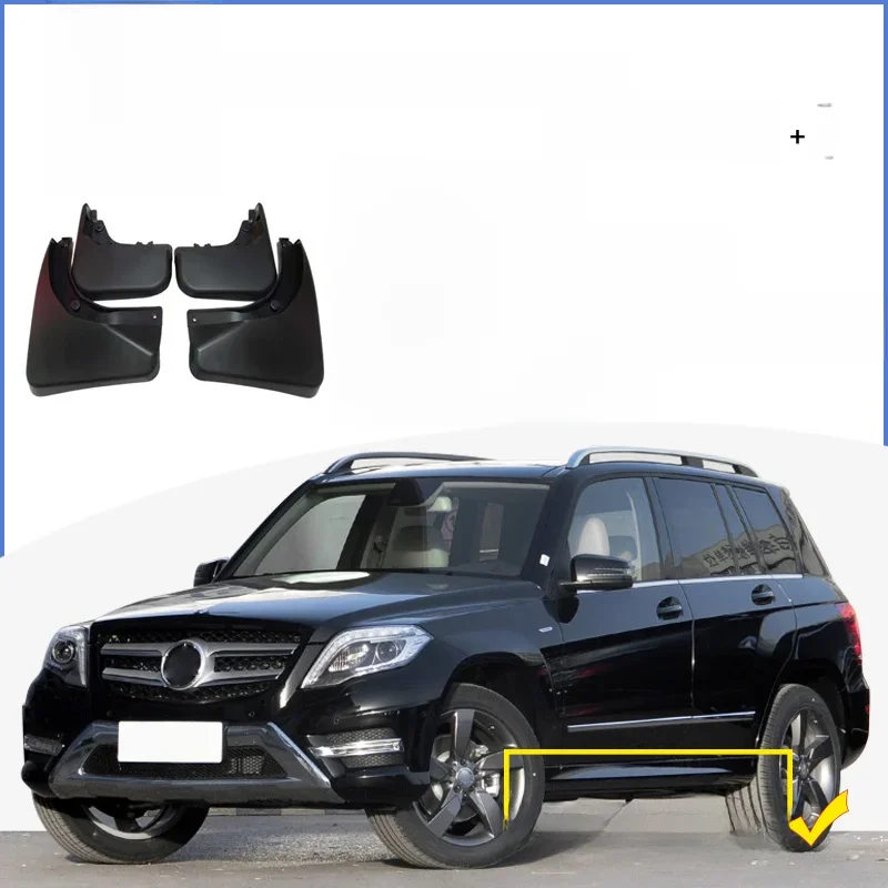 Garde-Boue Avant et Arrière pour Benz X204 GLK, Accessoires de Voiture, 200, 260, 300, 350, 2009-2015