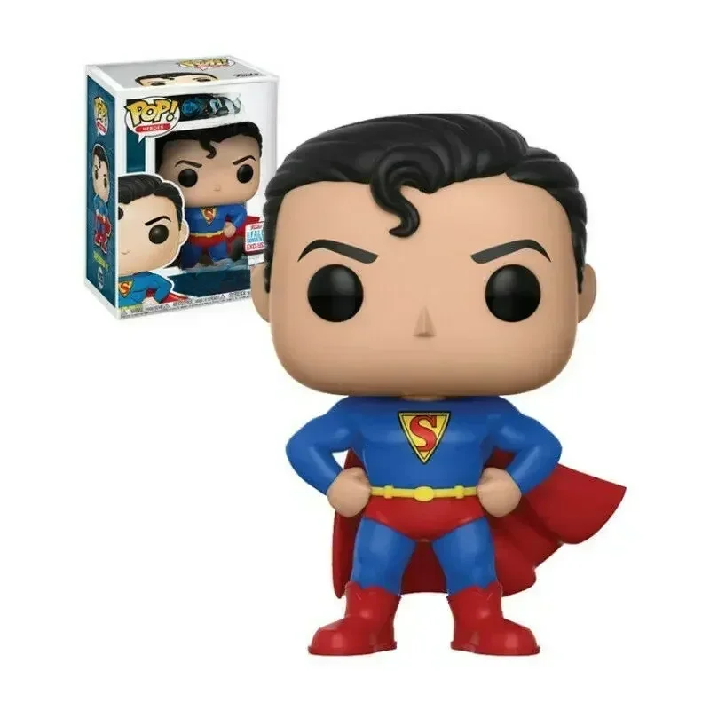 Funko Pop Héros Super Héros Superman 215 # 207 # Supergirl 93 # Modèle figurine en vinyle jouets Collection poupée jouets pour enfants