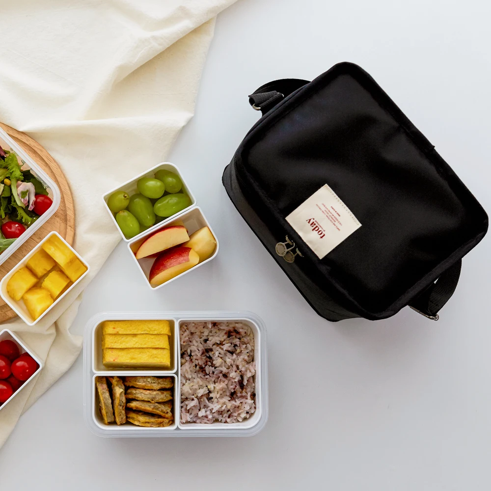 Non-made domestic made warm-resistant cold bag lunch box + lunch box set