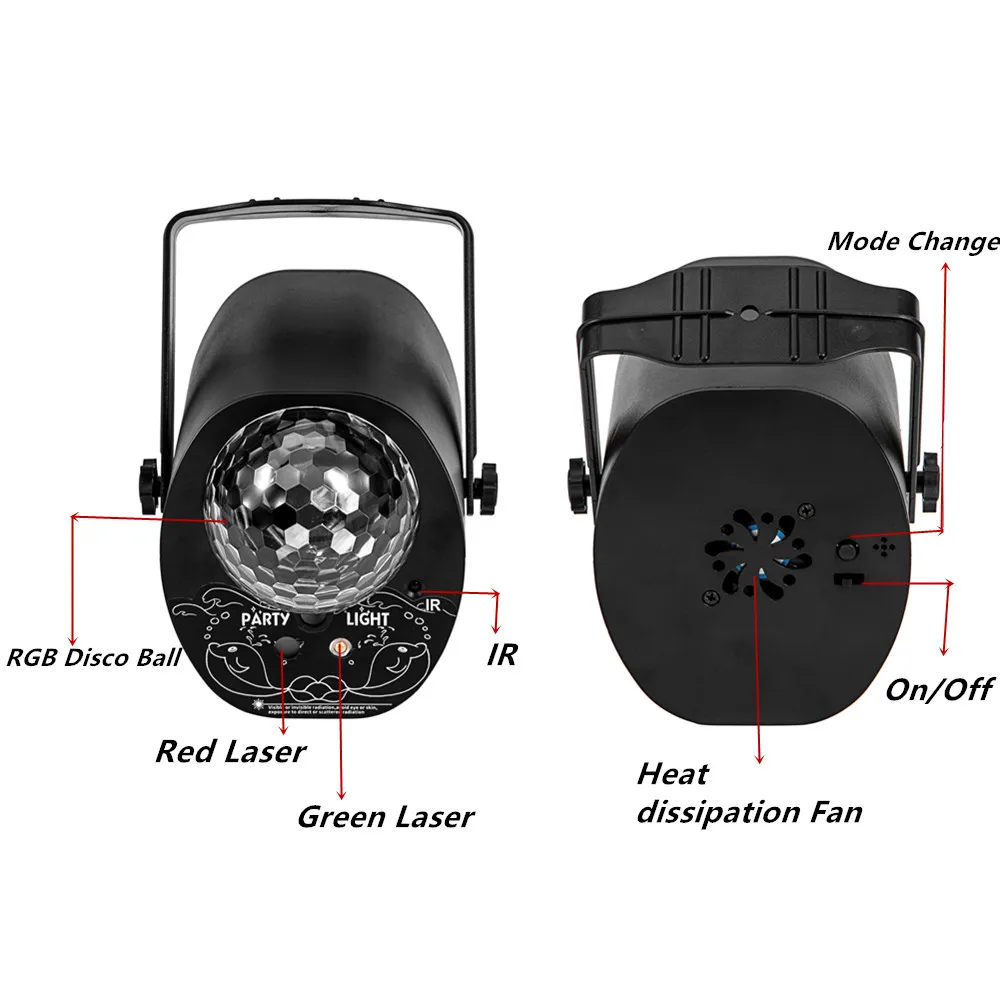 Проектор для дискотеки, лазерный проектор