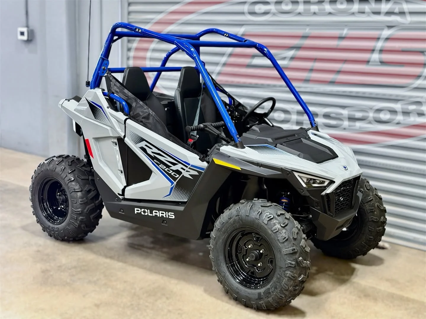 JB NEW 2026 Polaris RZR 200 EFI (Storm Gray) Youth SXS