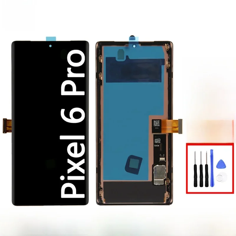 6.7" LTPO AMOLED Phone Lcd Parts For Google Pixel 6 Pro Mobile Phone Lcds For Google Pixel 6 Pro Screen Display