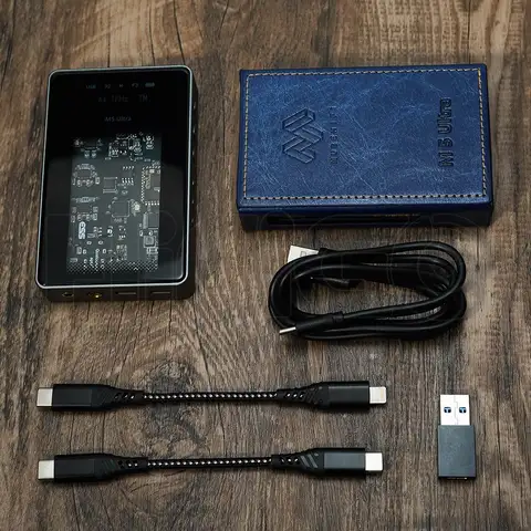 Musehifi M5 अल्ट्रा हाई-रेज़ पोर्टेबल ब्लूटूथ USB DAC और AMP ES9038Q2M चिपसेट वैक्यूम ट्यूब डिस्प्ले स्क्रीन हेडफ़ोन एम्पलीफायर 6 best sales शांलिंग एम6 अल्ट्रा - №6