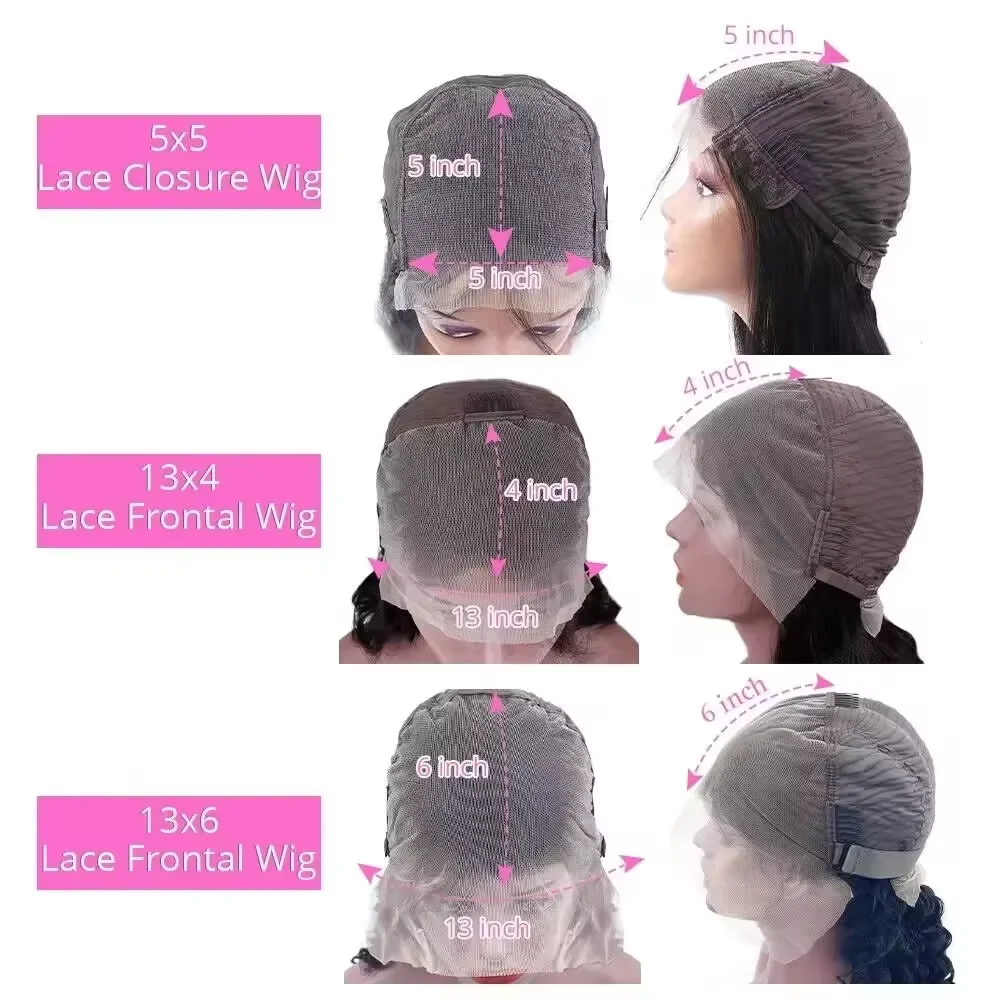 Body Wave 100% Human Hair Wigs 13x6 Lace Frontal Wigs Pre Plucked Natural Black Wigs Human Hair For Women Glueless Wig No Glue view 6