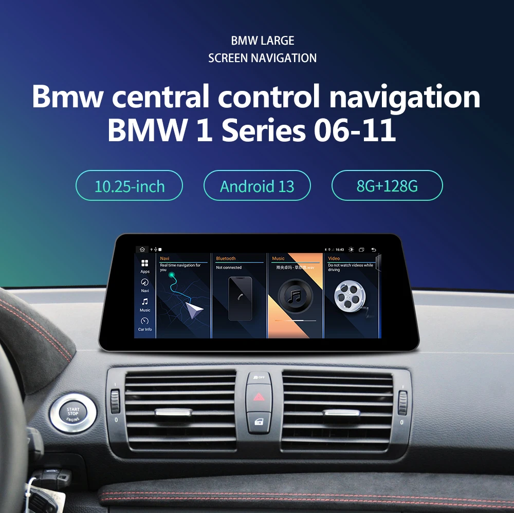 Factory Price Wireless CarPlay Module For BMW 1Series CCC 2006-2011 Car Play Android Auto Touch Ccreen Unit System