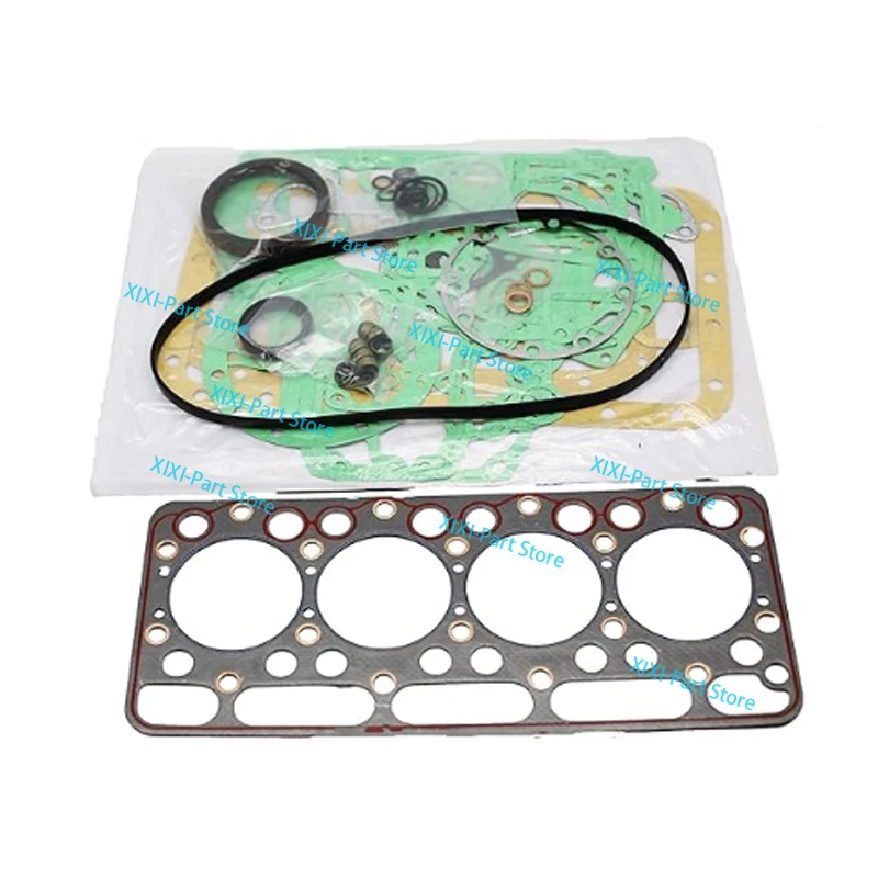 

V1502 Full Gasket Kit Set For Kubota Engine Piston Ring Head Gasket Overhaul Rebuild Kit 76*2.5HK+2+5