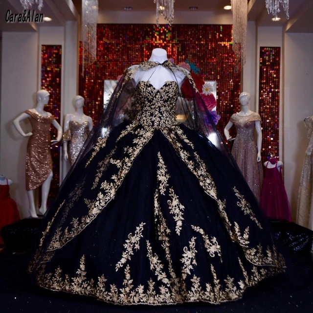 Vestidos de 15 con capa sales