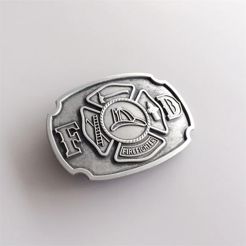 New Vintage Style Fire Hero Firefighter FD Belt Buckle Gurtelschnalle Boucle de ceinture BUCKLE-OC029AS also Stock in US